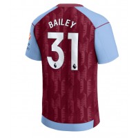 Camisa de Futebol Aston Villa Leon Bailey #31 Equipamento Principal 2023-24 Manga Curta